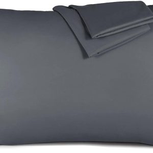 Plain Gray Pillowcase – Standard Size 75 x 50 cm | Soft, Smooth & Durable